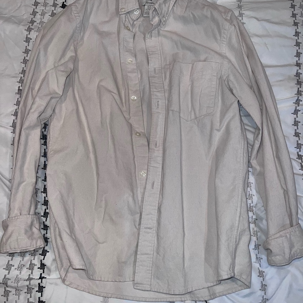 H&M Casual cream Button Down Shirt